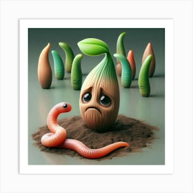 Sad Plants Art Print