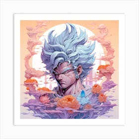 Dragon Ball Inspired Art Print