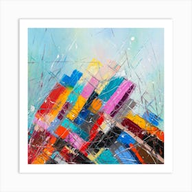 Color geometry Art Abstract Painting Art Print