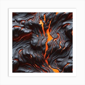 Lava Flow 23 Art Print