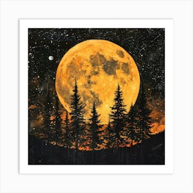 Full Moon 6 Art Print