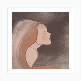 Portrait Of A Woman 1 Art Print