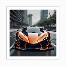 Mclaren P1 74 Art Print