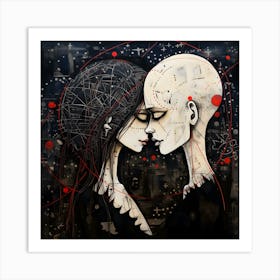 Lovers By Csaba Fikker 115 Art Print