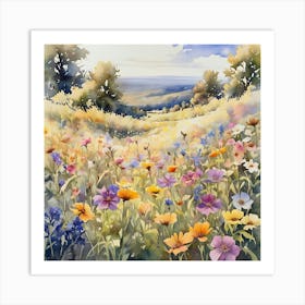 Wildflowers 17 Art Print