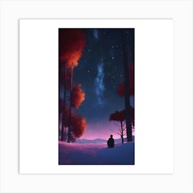 Night Sky 1 Art Print