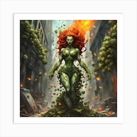 Poison Ivy Art Print