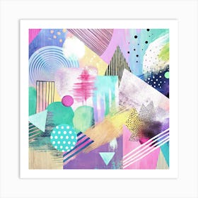 Abstract Painting 217 Art Print