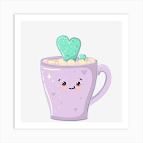 Cute Mug Art Print