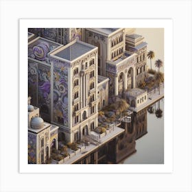 Islamic City Art Print