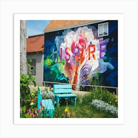 Inspire Mural 2 Art Print