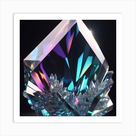 Crystal Shards Art Print