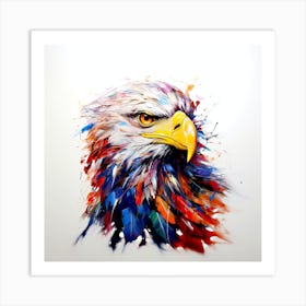 Eagle Head Art Print