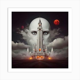 Castle In The Sky Art Print