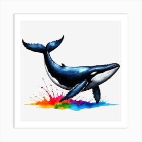 Orca Whale 2 Art Print