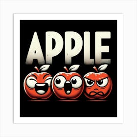 Apple Art Print