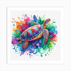 Sea Turtle Art Print