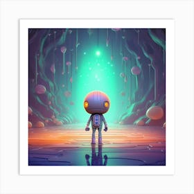 Spaceship 3 Art Print