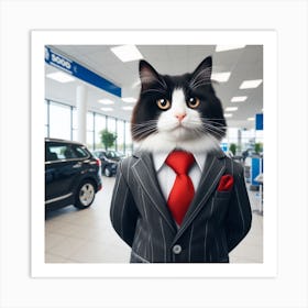 Car Sales Art Print