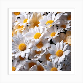 Daisy Bouquet Art Print