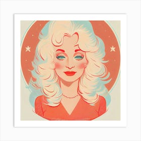 Dolly Parton 1 Art Print