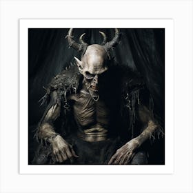 Demon Belphegor Art Print