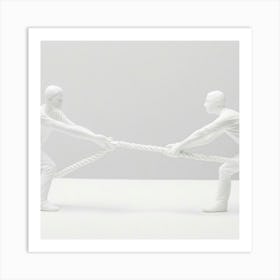 Tug Of War Art Print