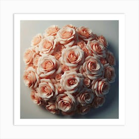 Pink Roses 2 Art Print