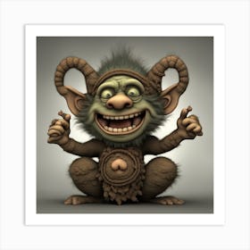 Troll 7 Art Print