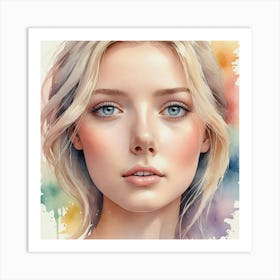 Watercolor Painting 11 Art Print