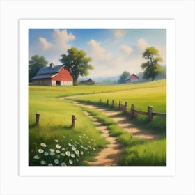 Country Road 51 Art Print