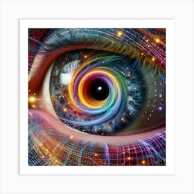 Eye Of The Universe 2 Art Print