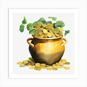 Pot Of Gold Art Print