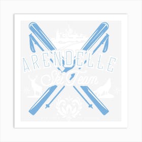 Arendelle Ski Team Art Print