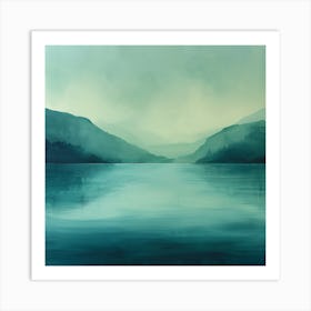 Loch Ryan Art Print