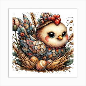 Chicken 1 Art Print