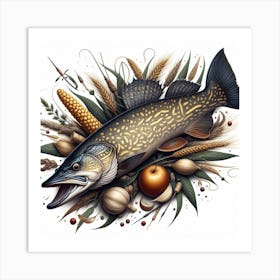 Fish of Pike Art Print