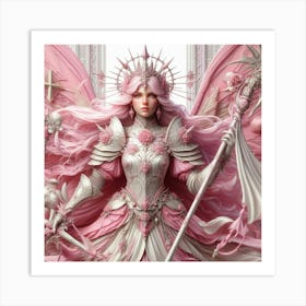 Pink Fairy 2 Art Print