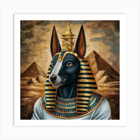 Egyptian king 1 Art Print