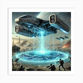 Starseeker Hovercraft Gravity Nullification Art Print