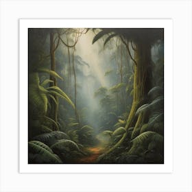 Jungle Path Art Print