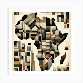 Heart of the Continent Art Print