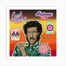 Lionel Richie Art Print