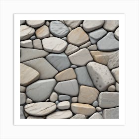 Stone Wall Art Print