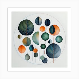 Spheres in motion ³ Art Print