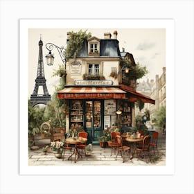 Old Paris By Csaba Fikker 27 Art Print