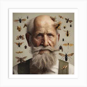 The entomologist Art Print