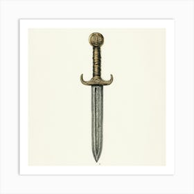 Viking Sword Art Print