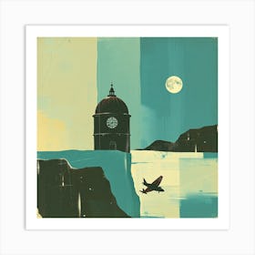 Clock Tower Art Print