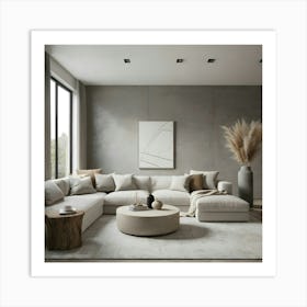 Modern Living Room 134 Art Print